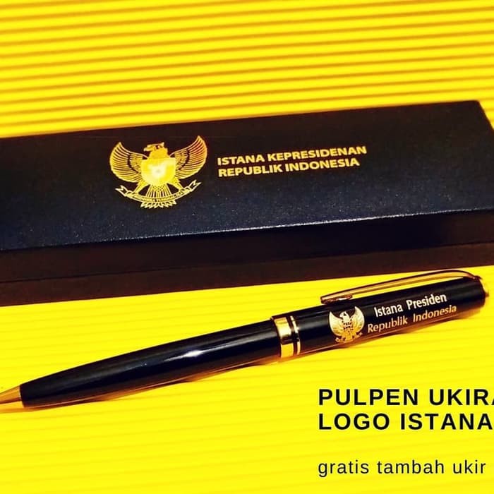 

TERLARIS Pulpen mewah logo istana gratis tambah nama bukan parker montblanc