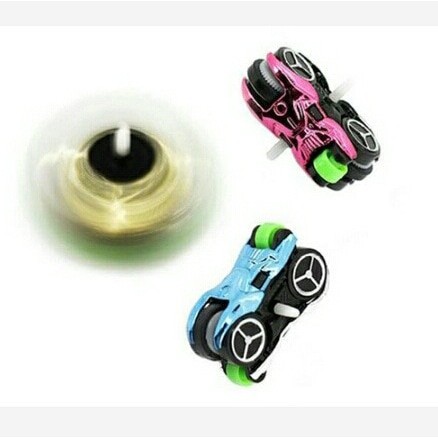 NEW PROMO !! 2in1 Mainan anak hand spinner multiple play motorcycle 2 Pcs, Terbaru !