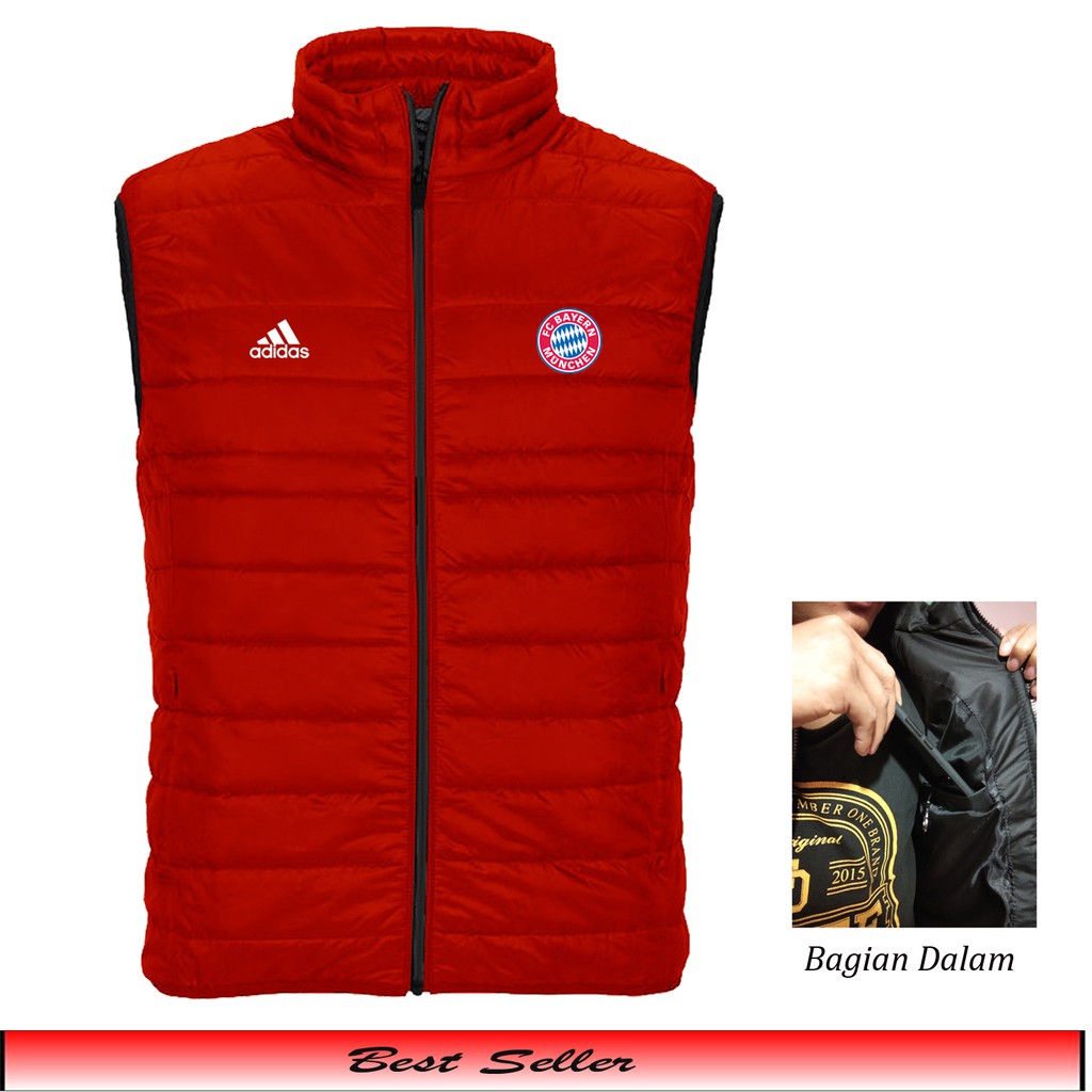Rompi Hiking Pria club Bayern Munchen - rompi pria waterproof & anti angin - Rompi Motor pria ori