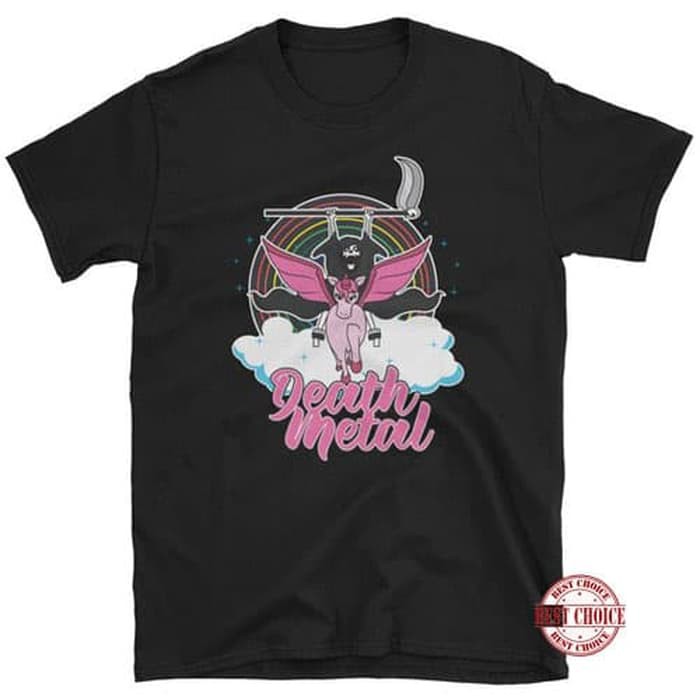 Death Metal Rainbow, Death Metal Unicorn Kaos Segala Warna