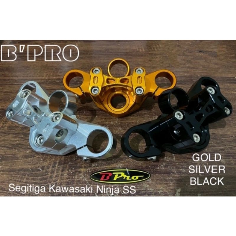 Segitiga Atas Bpro Ninja SS 150 Triple Clamp Ninja SS 150 segitiga atas ninja r lama by bpro