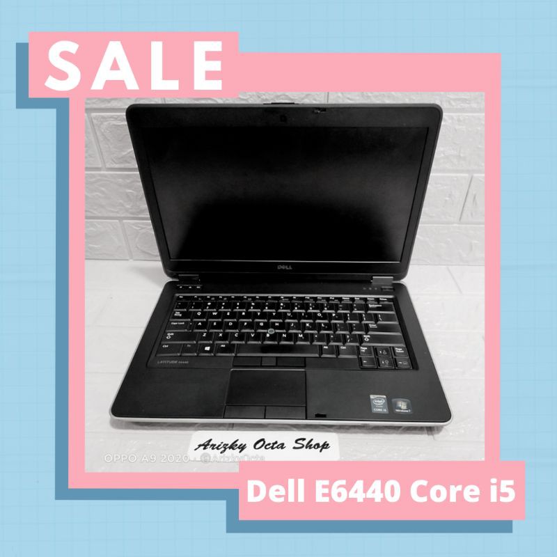 BEST SELLER DELL E6440 CORE I5 RAM 4GB HDD 320GB WEBCAM MURAH