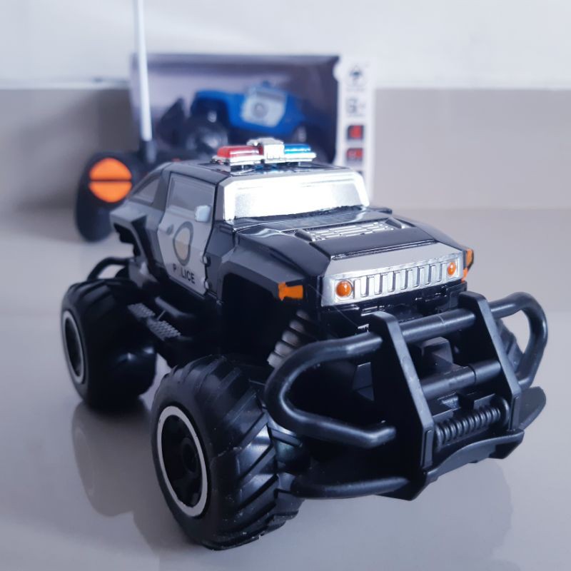 Rc Jeep Police Remote Control Murah - Mobil Polisi Remot Kontrol Anak