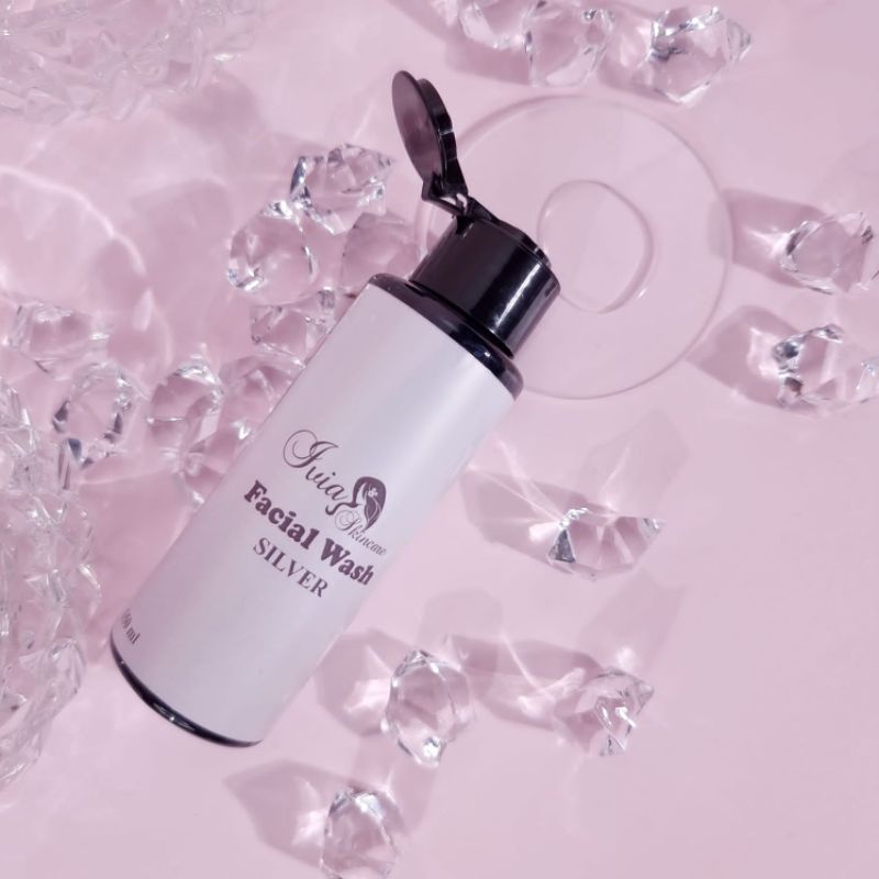 FACIAL WASH SILVER IVIA SKINCARE - Sabun Cuci Muka Ivia Skincare