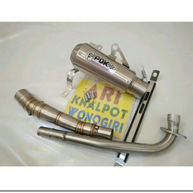 knalpot PDK kapsul bebek Jupiter z Vega Shogun Supra kharisma