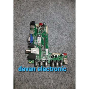 Unik MB - MESIN TV - MAINBOARD POLYTRON 40TV853 . MB POLYTRON 40TV853 . MOTHERBOARD POLYTRON 40TV853