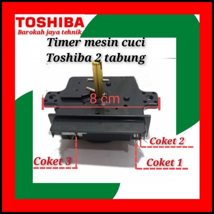 Timer Mesin Cuci Toshiba 2 Tabung