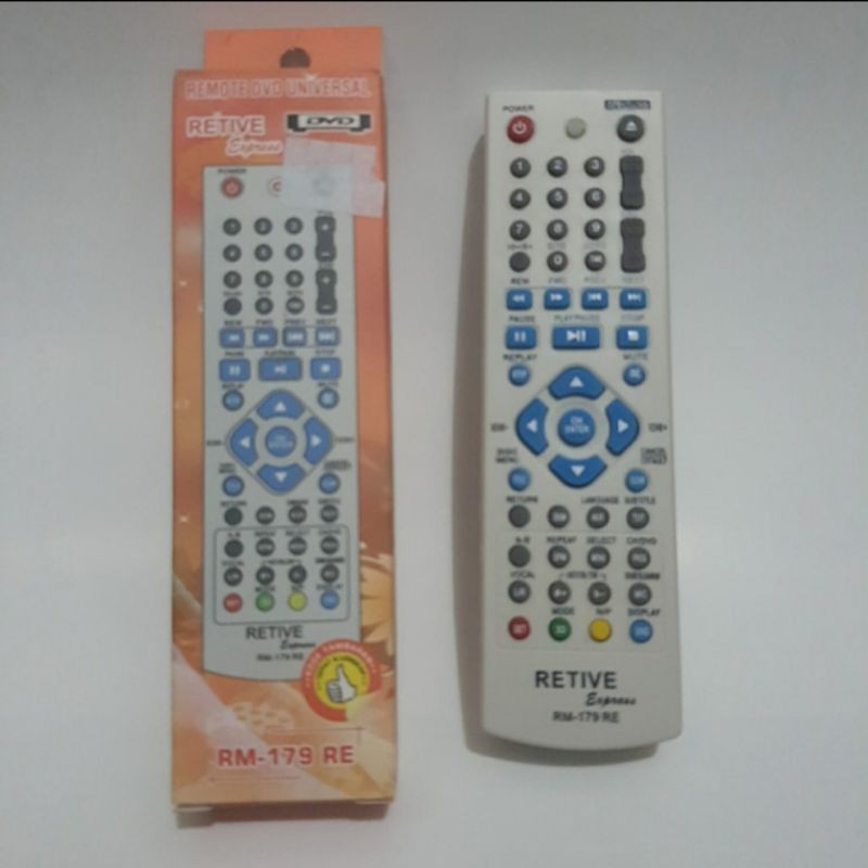 Remote DVD universal