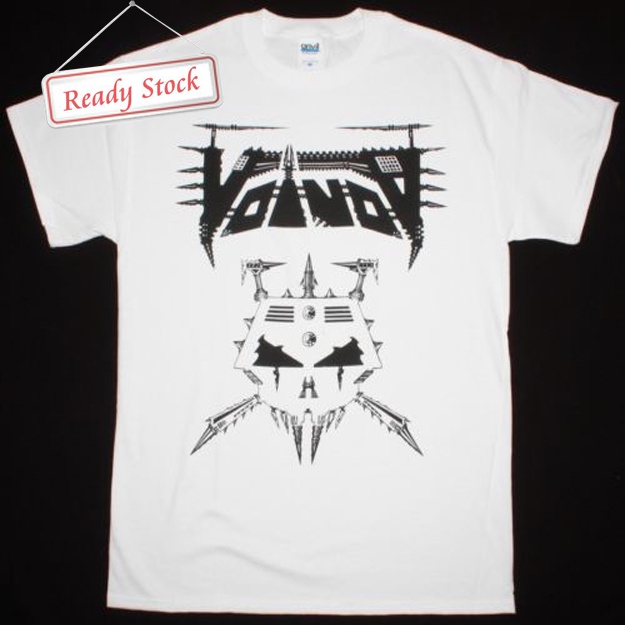 Kaos VOIVOD SKULL THRASH PROGRESSIVE METAL KING CRIMSON CORONER Tshirt Casual Unisex T-SHIRT Bahan K