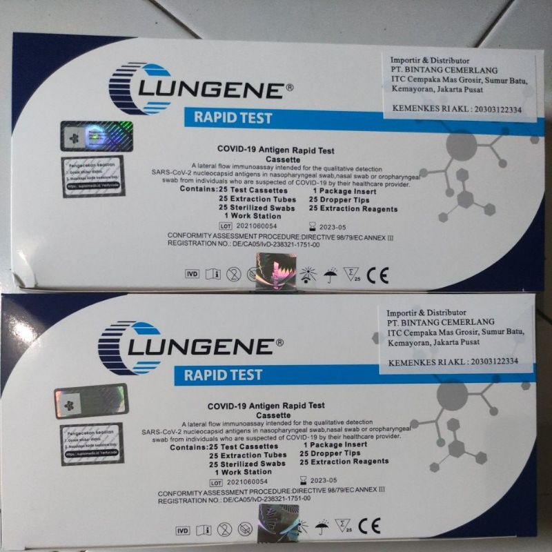 alat rapid swab antigen lungene biru akl merput