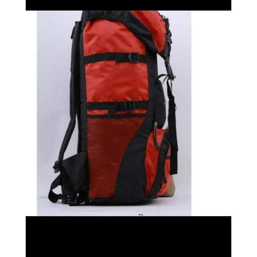 Tas ransel murah+rain coat / tas carrier murah / tas gunung murah / tas travel murah FBO5505