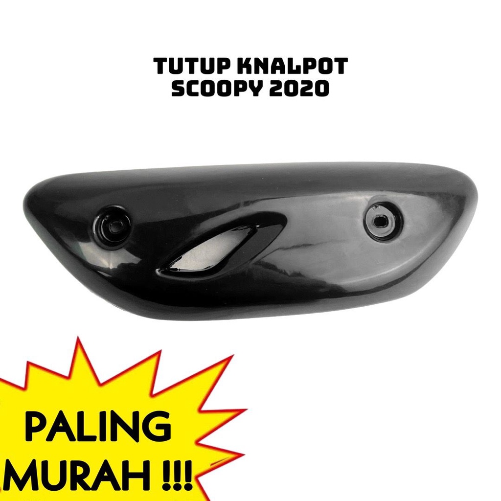 Cover Tutup Knalpot Premium Scoopy Variasi 2020 & FI 2017 PNP