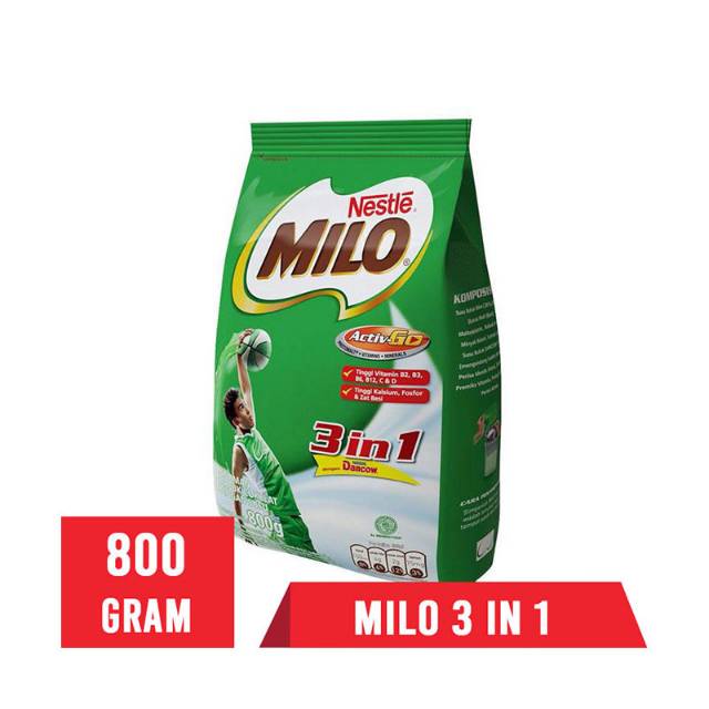 

NESTLE MILO ACTIV-GO 3in1 800 gram