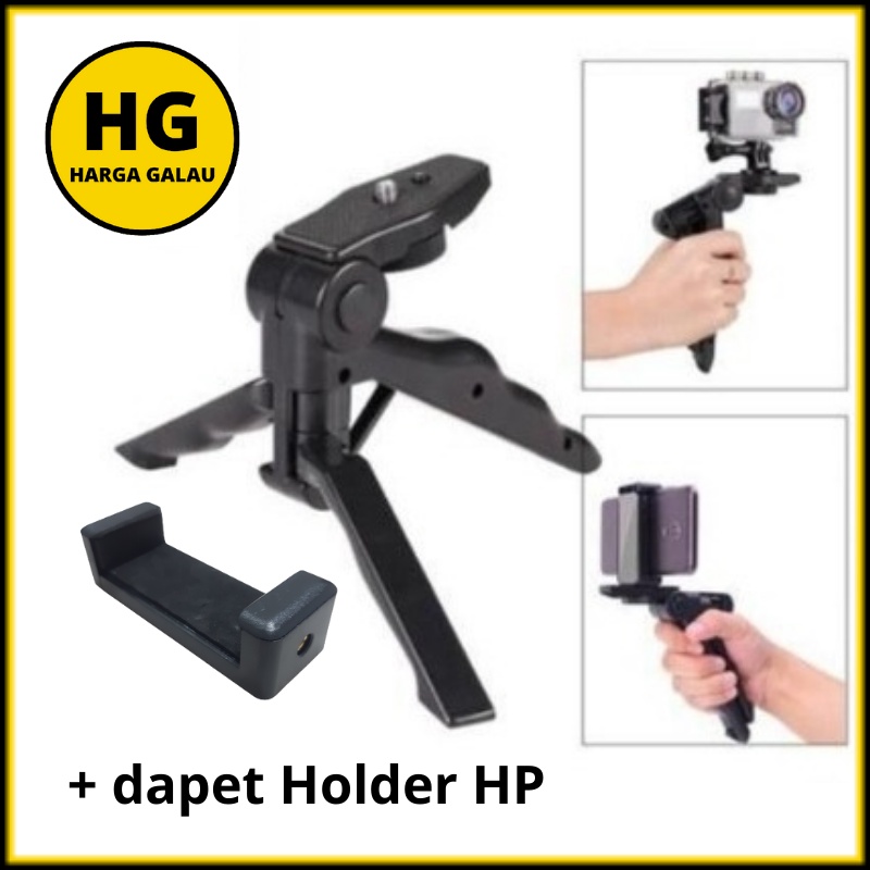 fotografi tripod mini hp monopod camera photography tripod shotgun