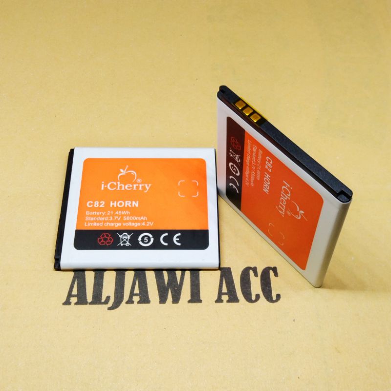 Baterai Batre Battery  I-CHERRY C82 Horn icherry C82 Horn Original Battery Handphone