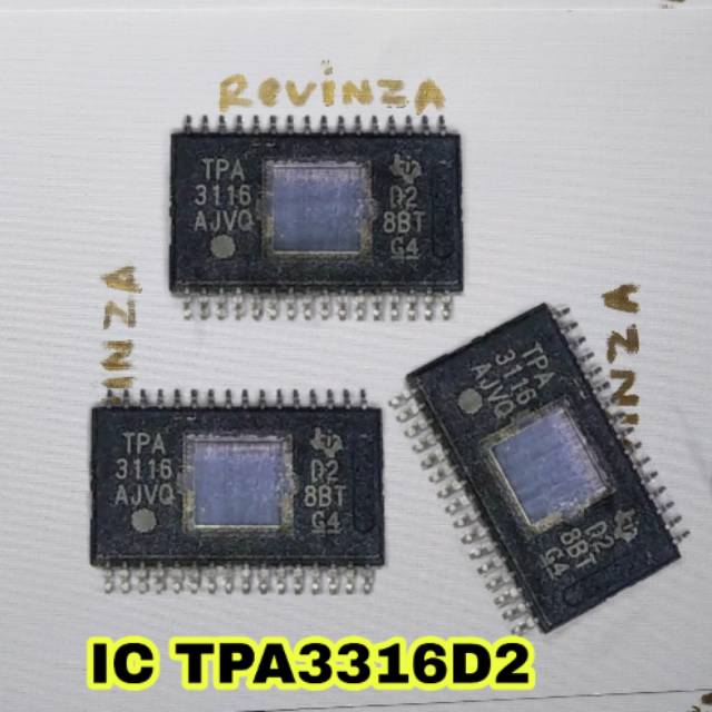 IC TPA3116D2 HTSSOP32 IC Digital Audio Amplifier Class D TPA3116 TPA 3116