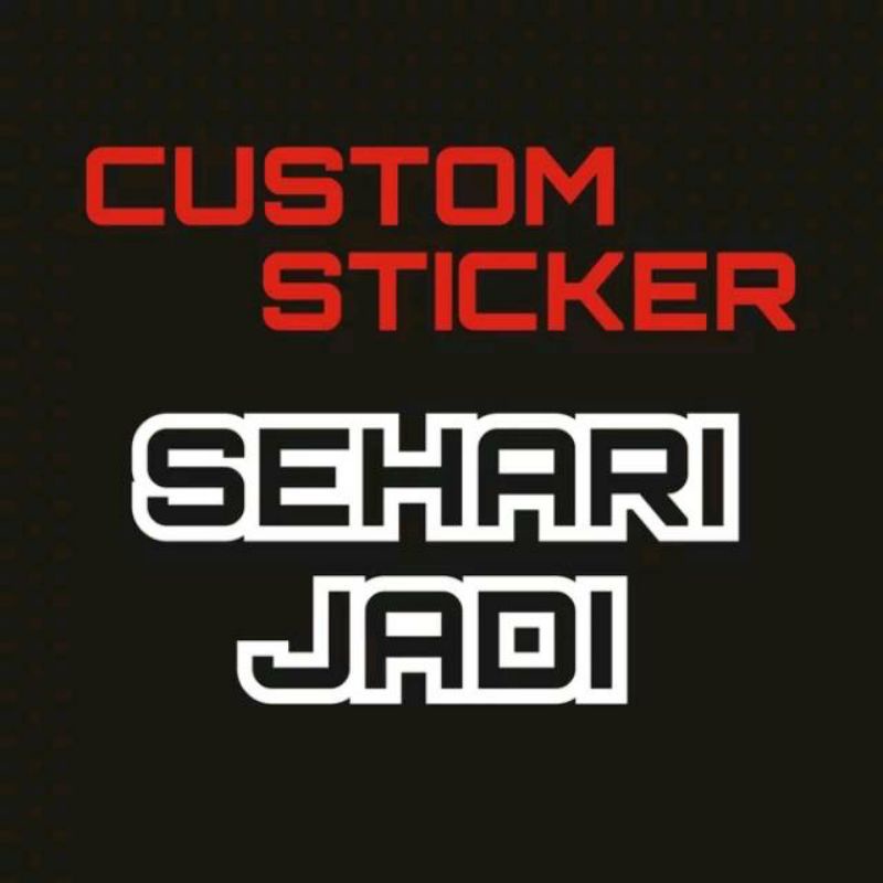 

STIKER CUTTING CUSTOM bisa request sticker suka suka,stiker nama toko,logo,gambar,tulisan nama dagangan,tulisan di kaca kantor,tulisan di dinding kantor,stiker nomor ruangan dll