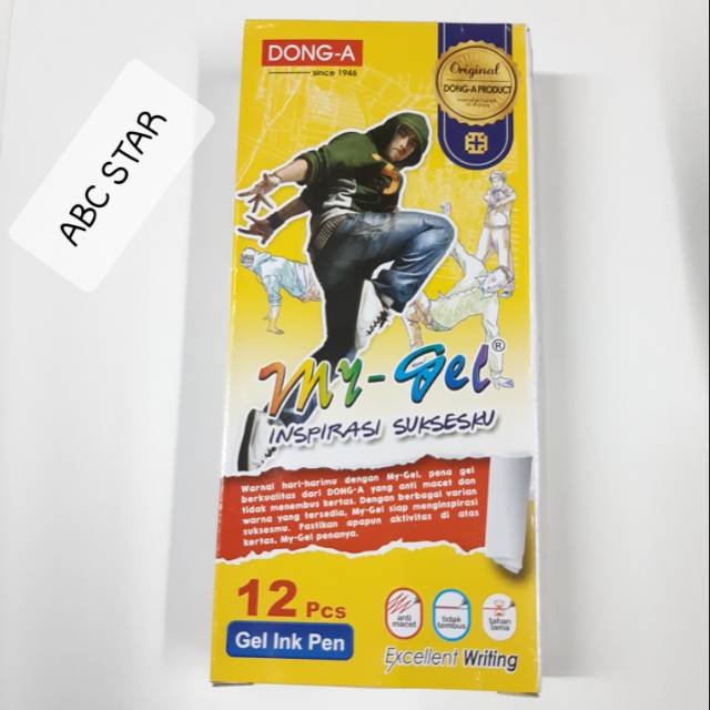 

Pulpen Gel Merk My Gel 0.5