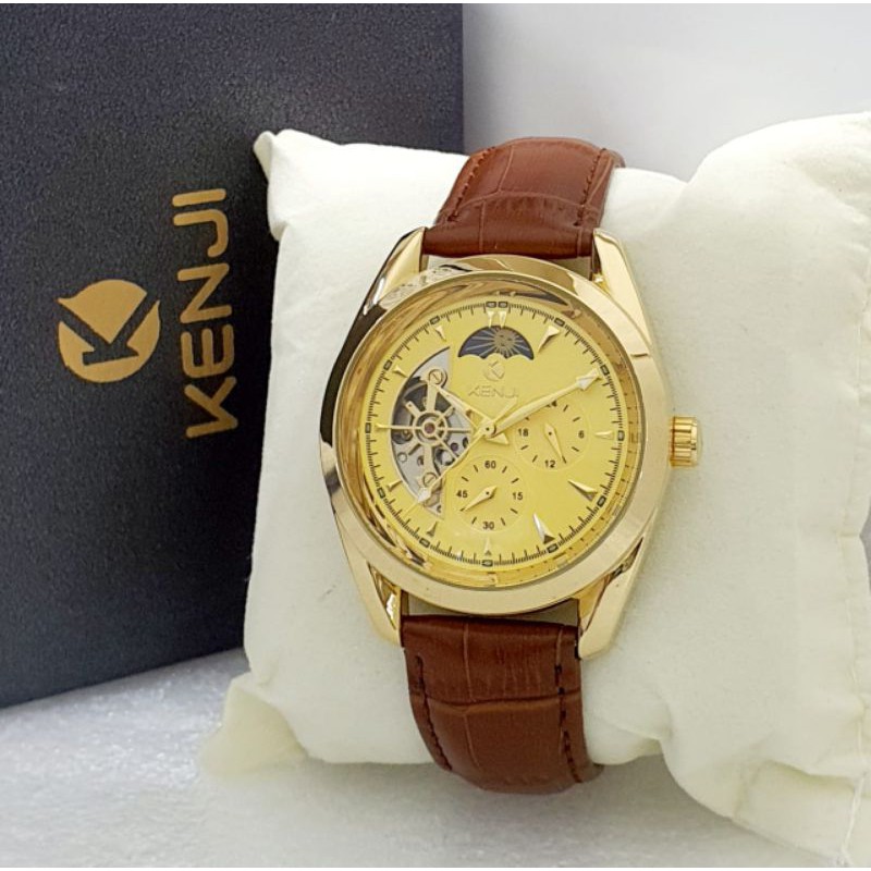 Jam Tangan Pria Kenji Original K601P Automatic Mesin