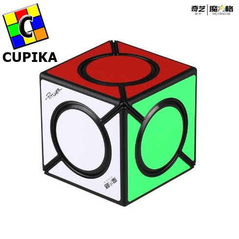 RUBIK 3x3 SIX SPOT QIYI MOFANGE FANGYUAN Blackbase