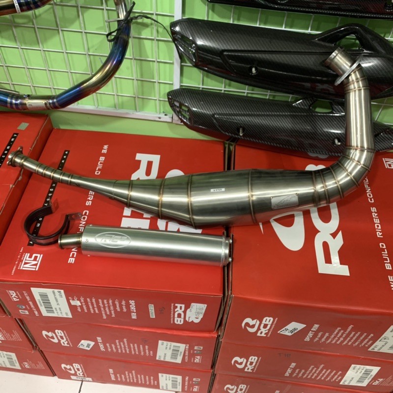 KNALPOT RACING STAINLESS NINJA 150 R RC3 - T-SPEED