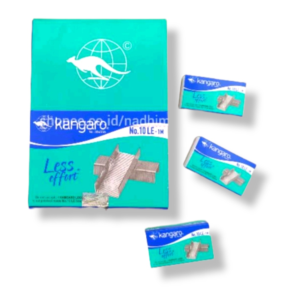 KANGARO ISI STAPLES NO 10 / ISI STAPLES / STAPLES KANGARO NO 10LE