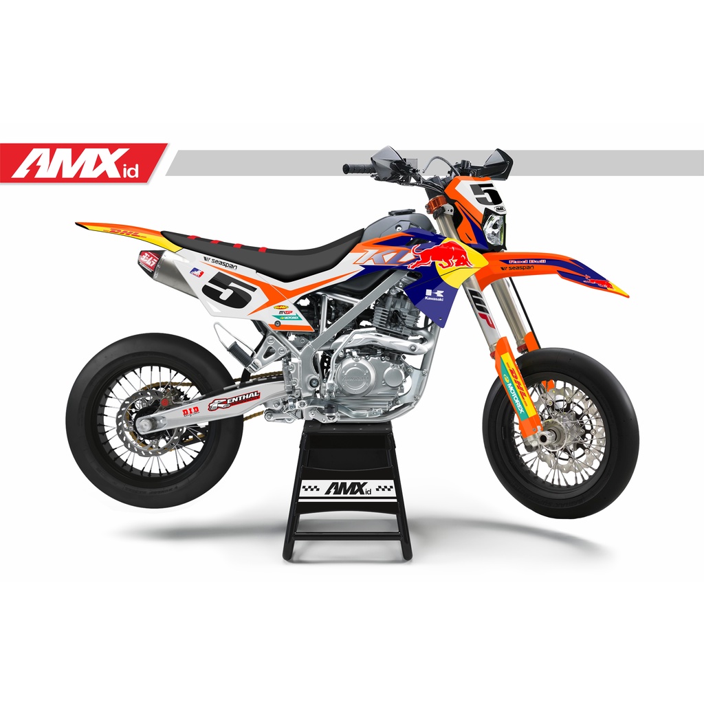 Decal KLX 150BF RedBull Murah