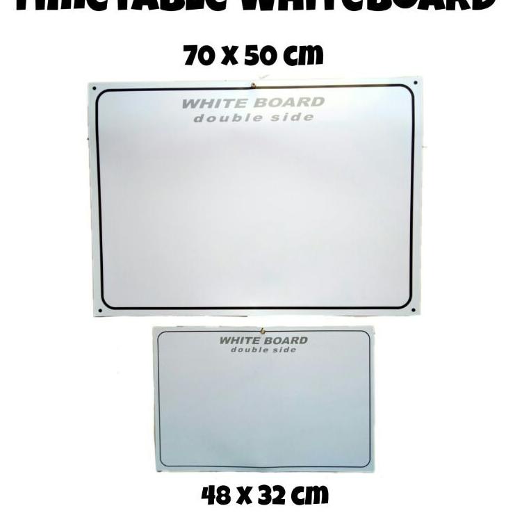 

DISKON BRANDS FESTIVAL TIME TABLE WHITE BOARD DUA SISI 70 x 50 cm Hot Promo