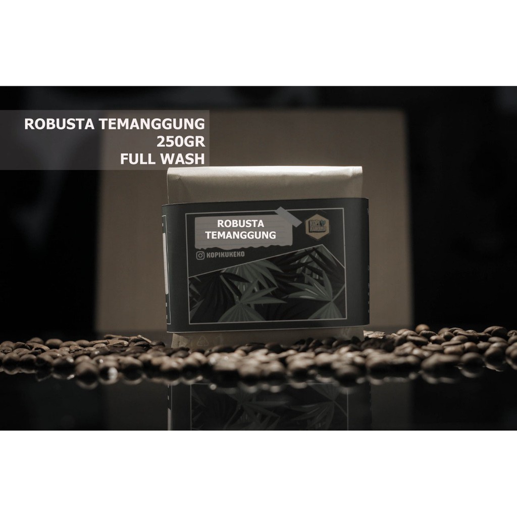 

KOPI ROBUSTA TEMANGGUNG I FULL WASH PROCESS I KOPI BUBUK / BIJI 250GR