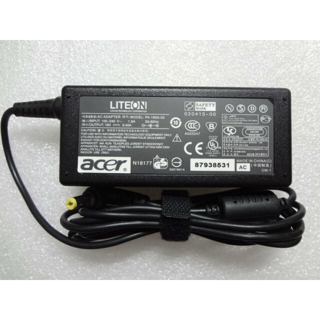 Adaptor Charger Acer 19V 3.42A