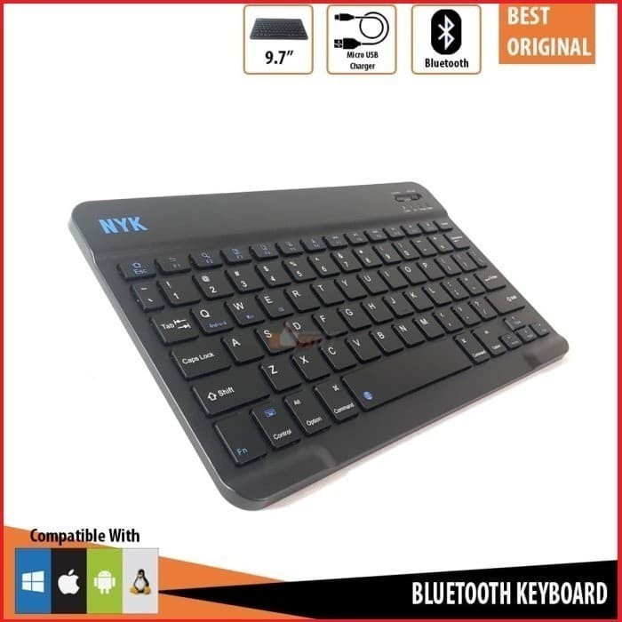 NYK BT-90 Keyboard Mini Bluetooth For Android Windows IOS Macbook PC