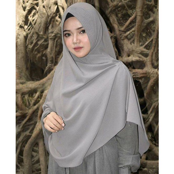 JILBAB INSTAN JUMBO FARIDA / JILBAB BERGO JUMBO / HIJAB INSTANT BAHAN WOLFIS / JILBAB LANGSUNG PAKAI KERUDUNG BERGO