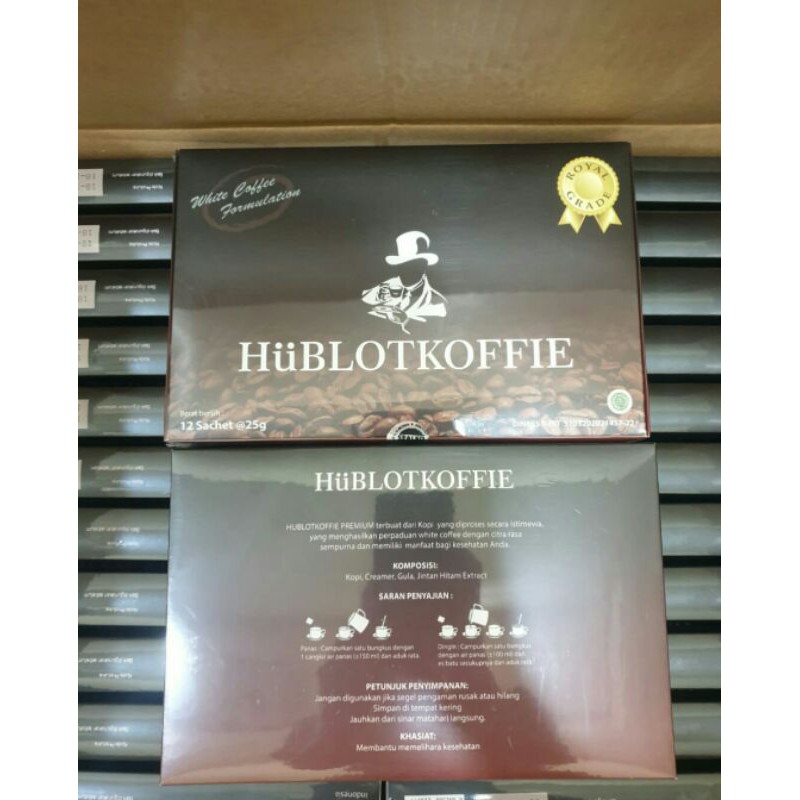 

HUBLOTKOFFIE ISI 12 SACHET