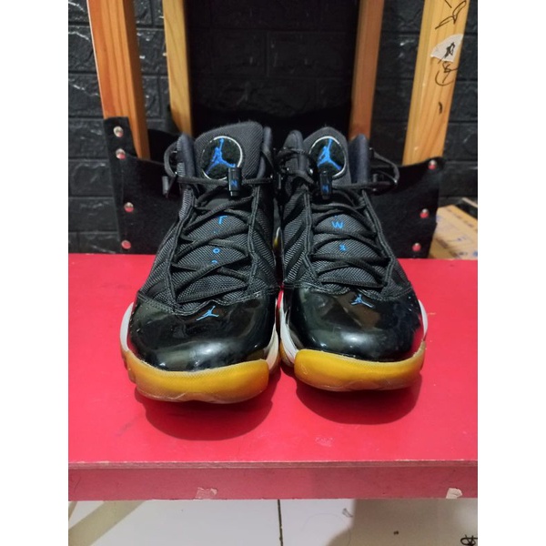 Sepatu  Nik3 Jordan 6 RINGs SPACE JAM Black Blue 44