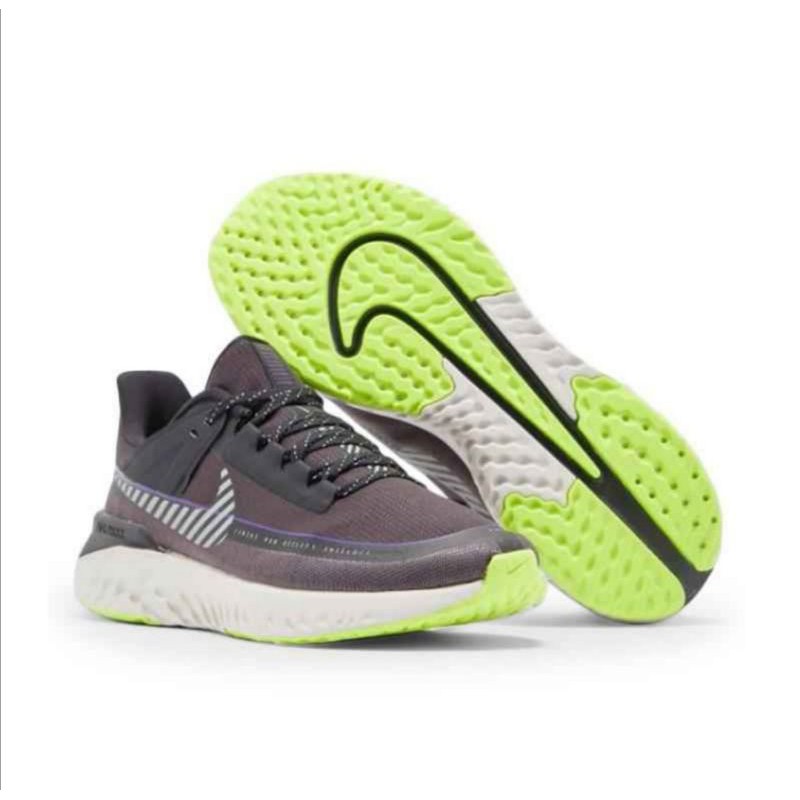 Size 39 - NIKE Legend React 2 Shield Oil Grey Reflect Silver Running Shoes Original BNIB - BQ3383002