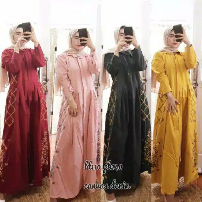 GAMIS CANVAS DENIM GUCCI / GAMIS DENIM PREMIUM / DRESS MUSLIM