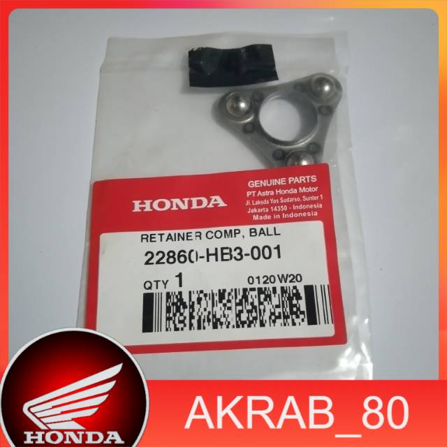 Retainer Comp Ball Supra x125 Karisma 22860-HB3-001