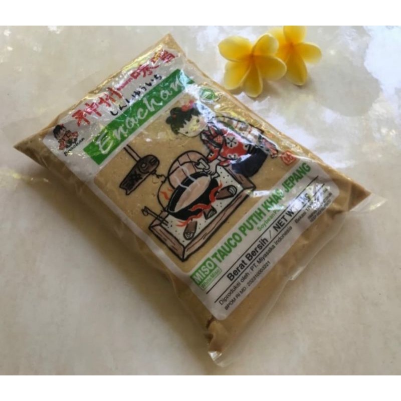 

Enachan White Miso Paste / Pasta Miso Putih / Shiro Miso Halal 1kg Tauco Putih Khas Jepang Halal BPOM RI.