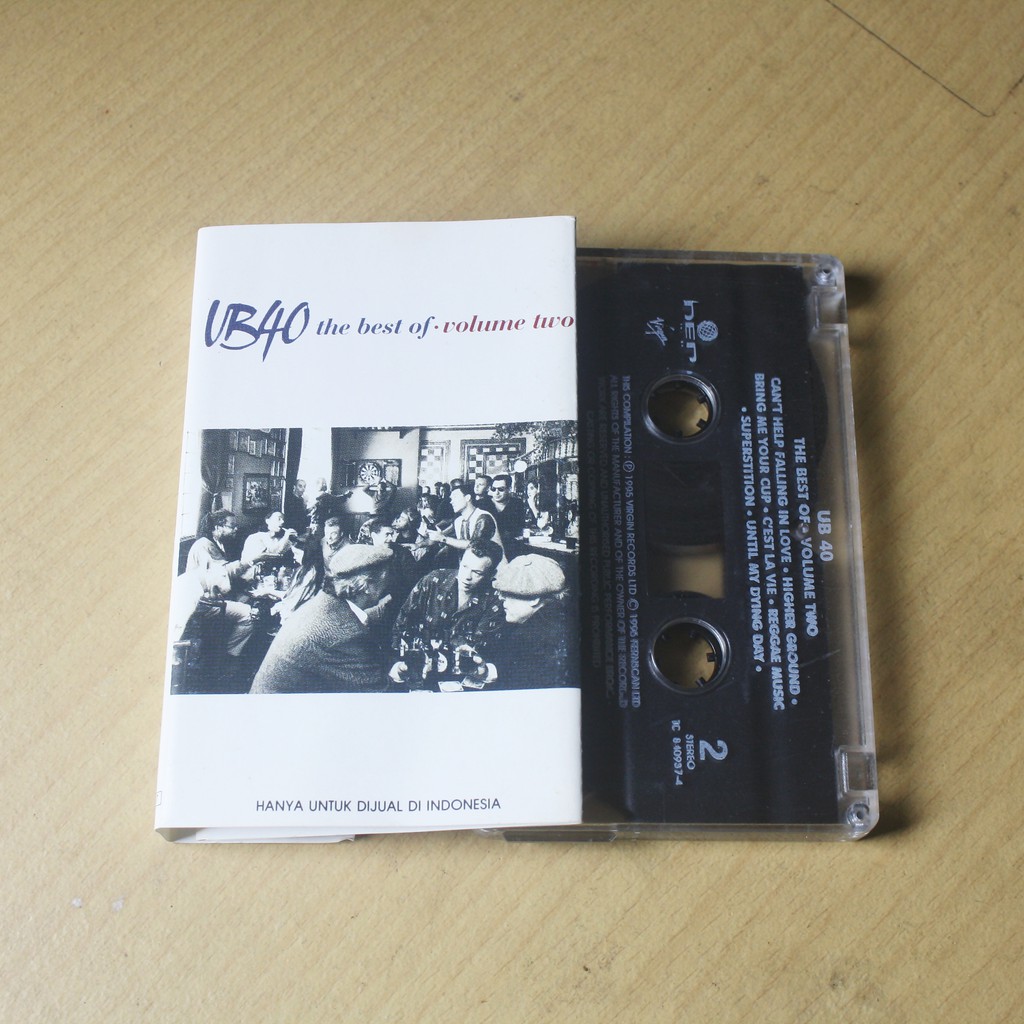 kaset pita UB40 - the best of volume two