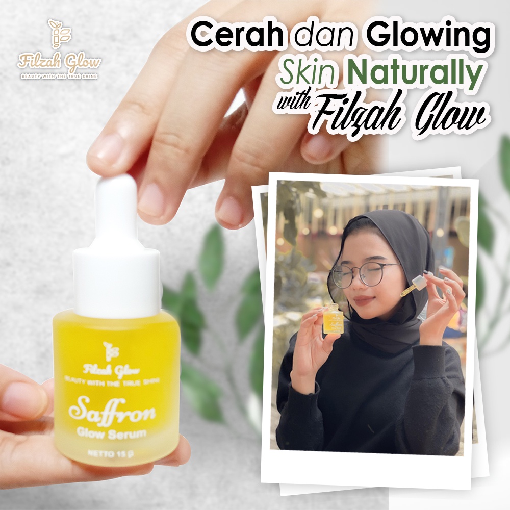 Safron Glow Serum l Serum MANJUR l Serum Glowing l Acne l Serum Perawatan wajah
