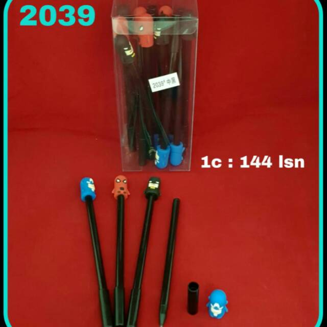 

12pcs Pulpen Hero 2039