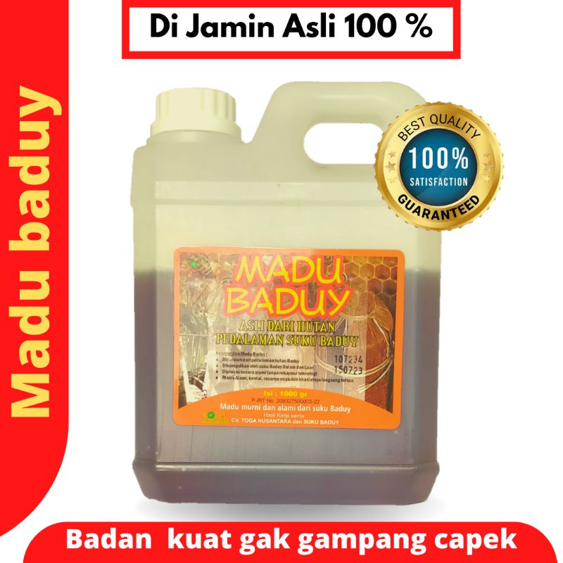

MADU ASLI MURNI ORIGINAL HUTAN BANTEN BADUY GARANSI
