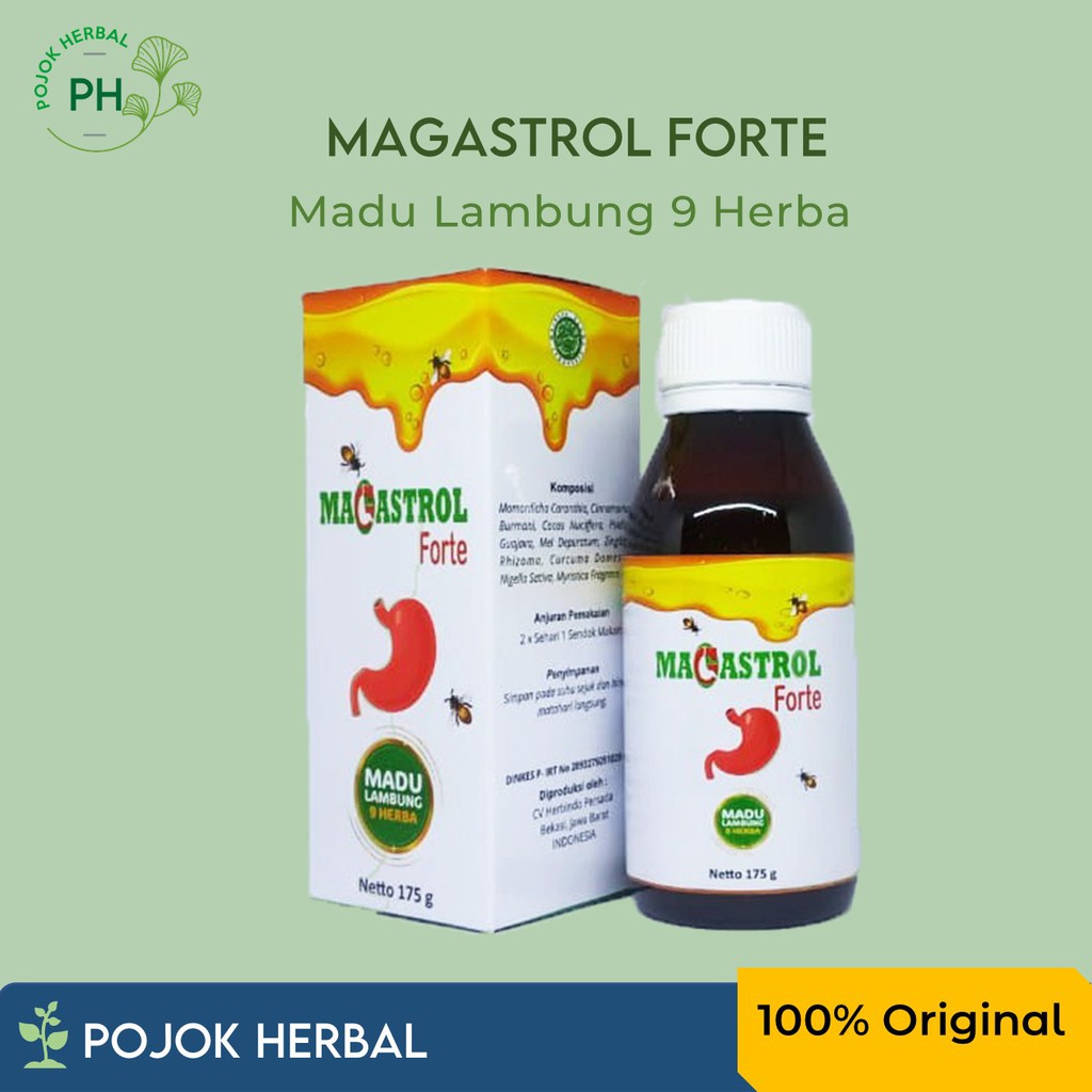 Magastrol Forte Madu lambung Madu untuk Maag