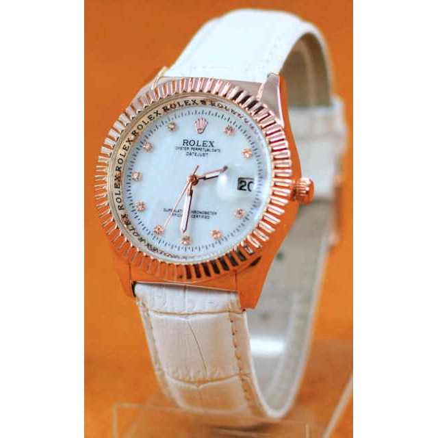 Jam tangan Rolex datejust white
