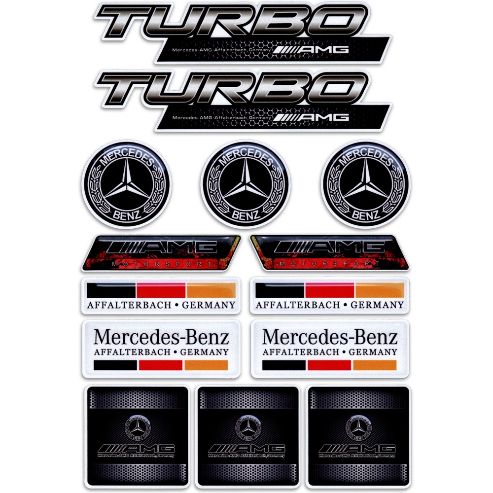 Stiker Reflektif Motif Pohon Apel Untuk Dekorasi Mobil Mercedes Benz AMG W210 W212 E63 W202 W205 W207 GLA GLS