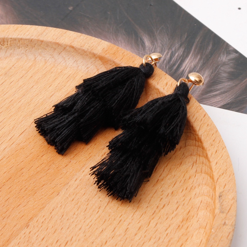 15 pasang kemasan anting anting-anting panjang rumbai multi layer bohemian anting-anting fashion Bar