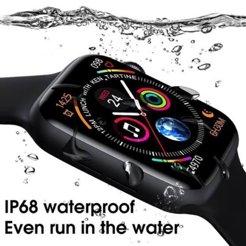 (COD) Smartwatch T600 Pro Series 6 IWO Full Screen 1.54 Inchi 38/40mm