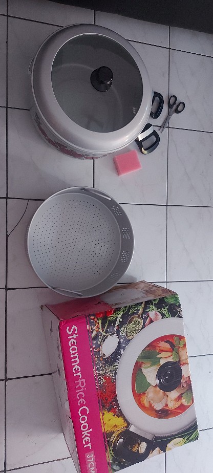 Dandang-panci Kukus Panca Guna-maspion Steamer Rice Cooker 37cm 00182.00011
