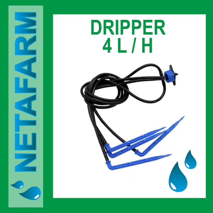 Dripper 4 L / H Black ( Satuan )