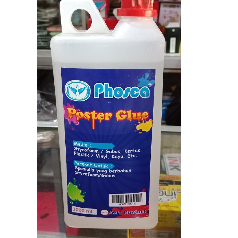 

Miliki - Lem gabus styrofoam, plastik, mika Phosca Besar 1000 ml